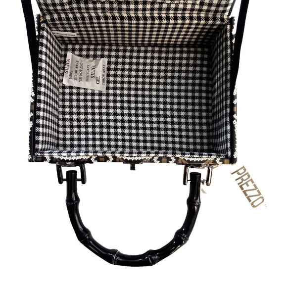 Prezzo NWT Vintage Cigar Box Lined Handbag - Picture 5 of 5